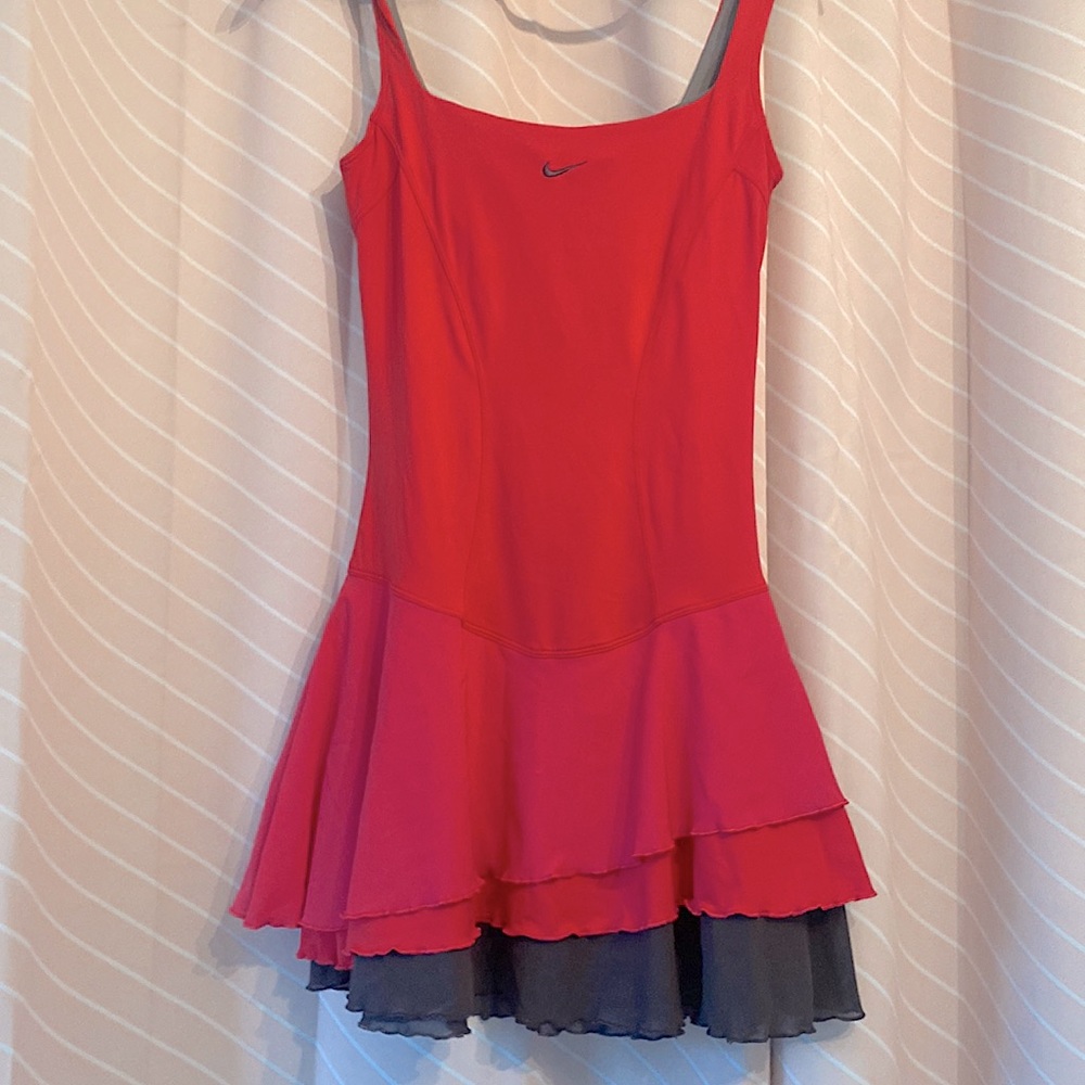 Nike tennis dress with flounce hem